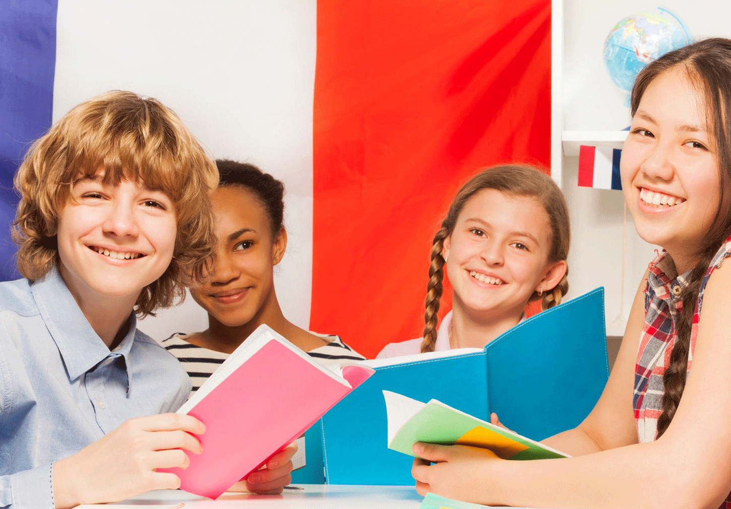 Курс французского языка школьники индивидуально